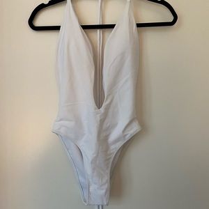 White one piece